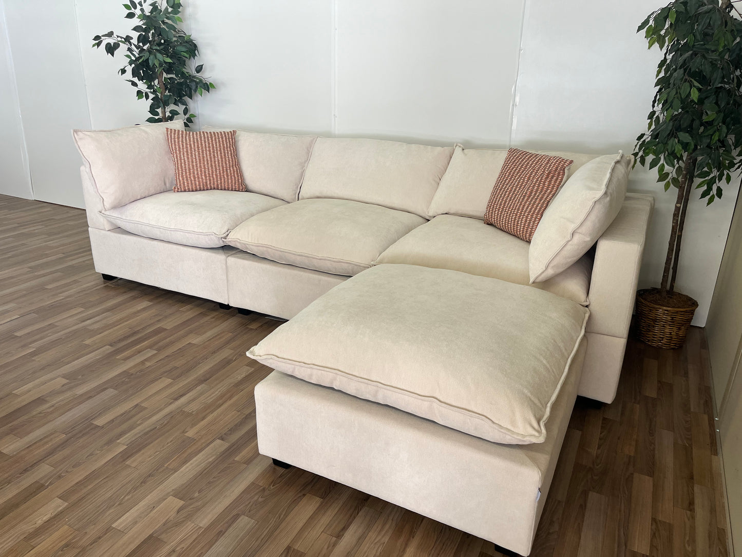 Bellamia Collections Luna Four Piece Sectional Couch