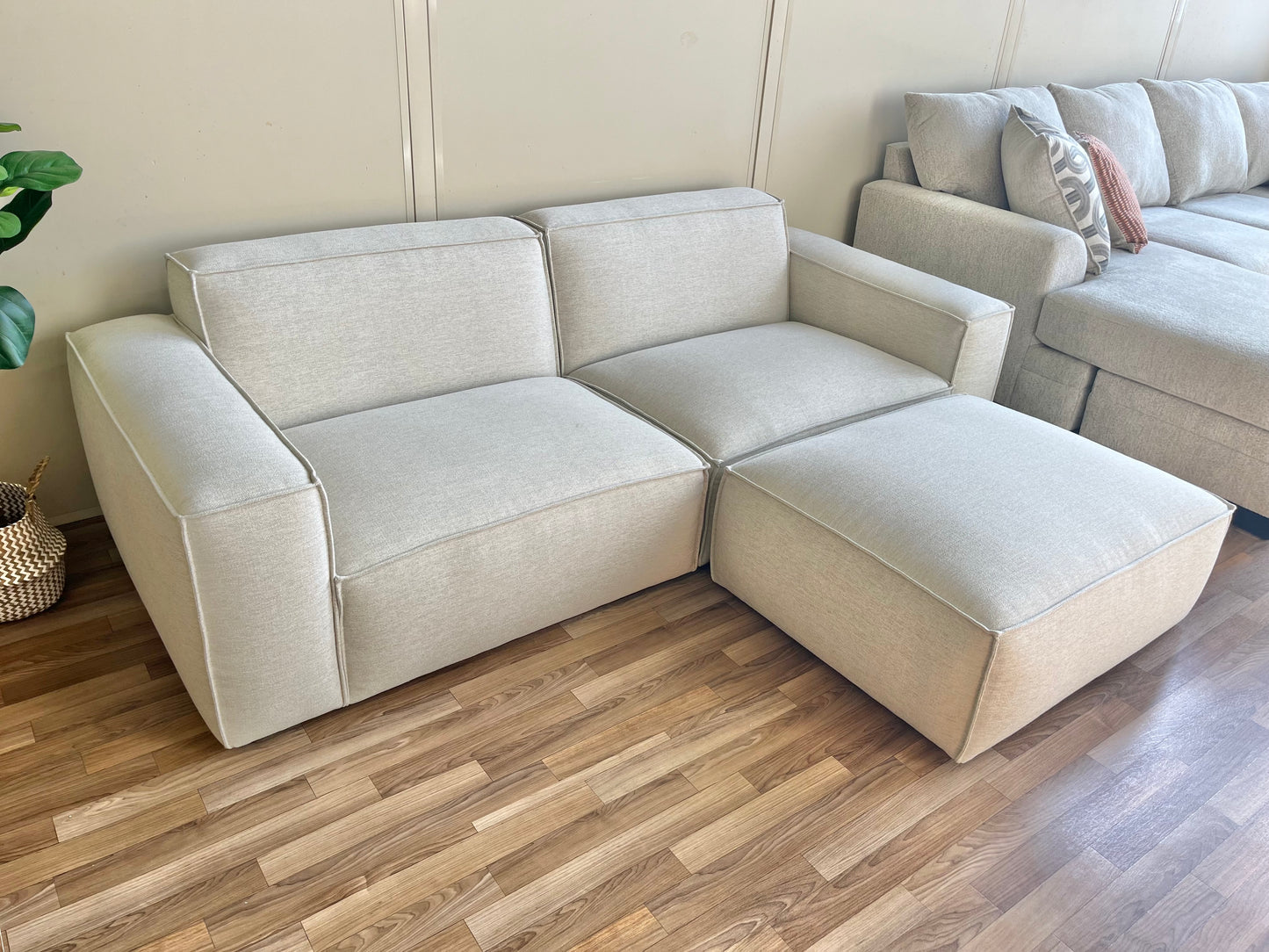 Castlery Jonathan Sofa and Ottoman