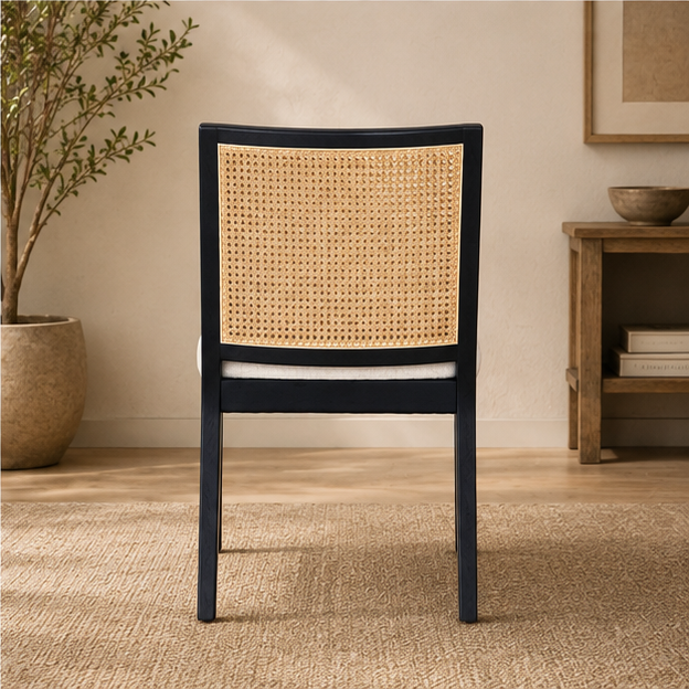 Four Hands Antonia Cane Armless Dining Chair
