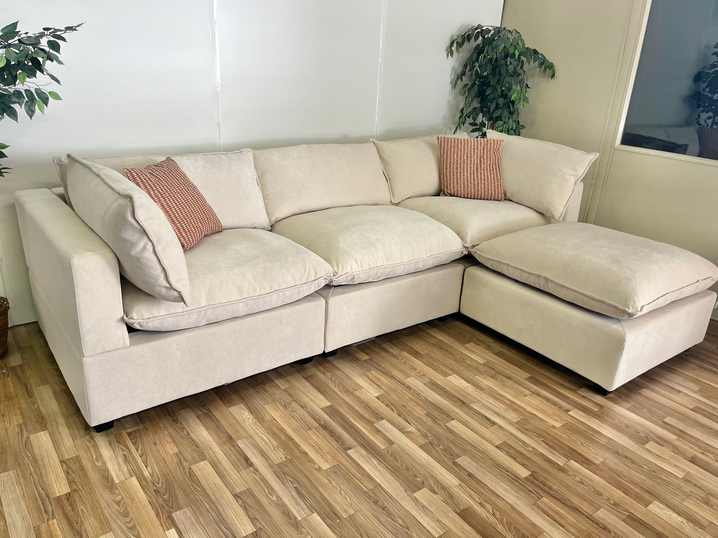 Bellamia Collections Luna Four Piece Sectional Couch