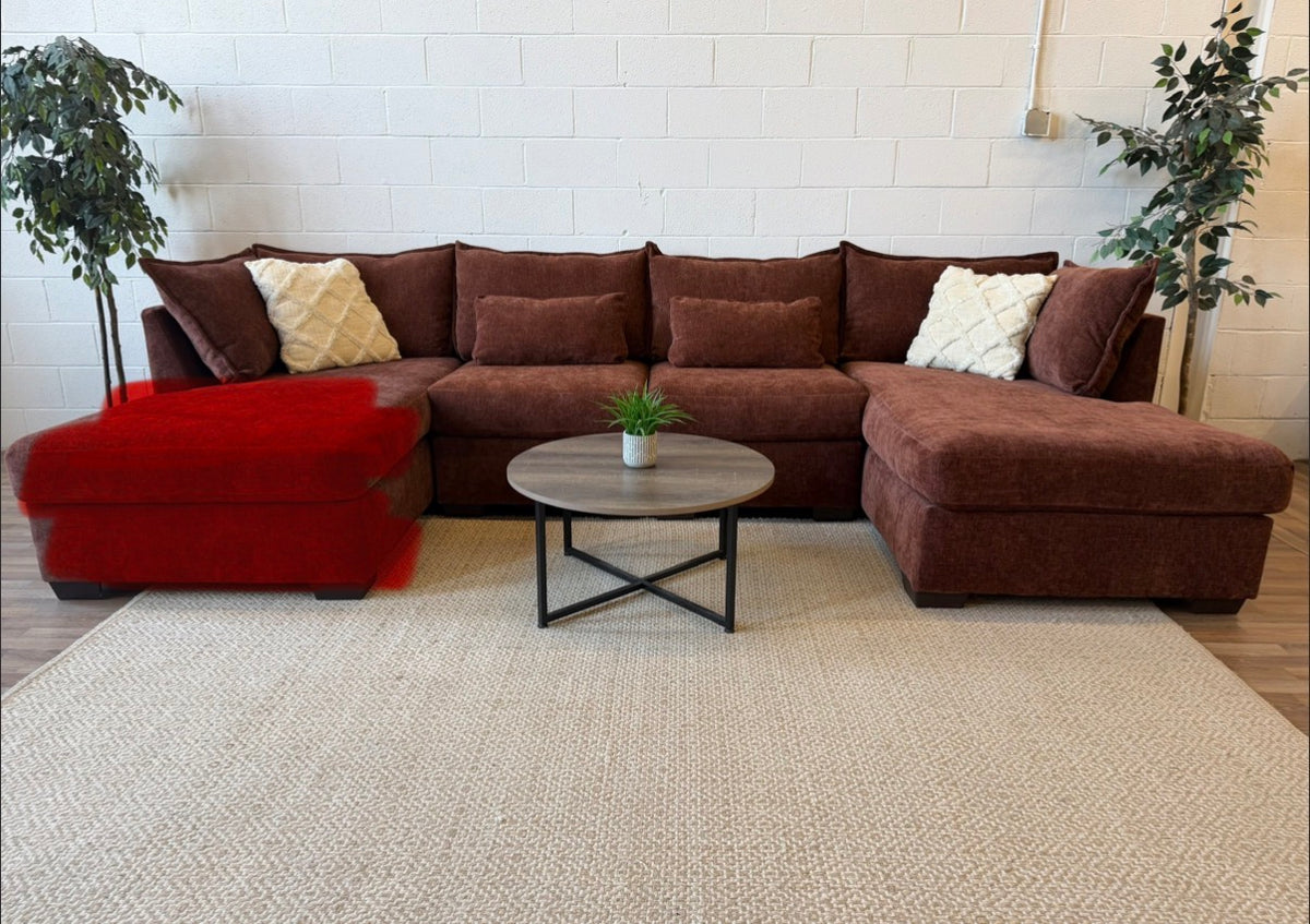 Ethan (1 corner, 2 armless, 1 Right-Hand Facing Chaise)