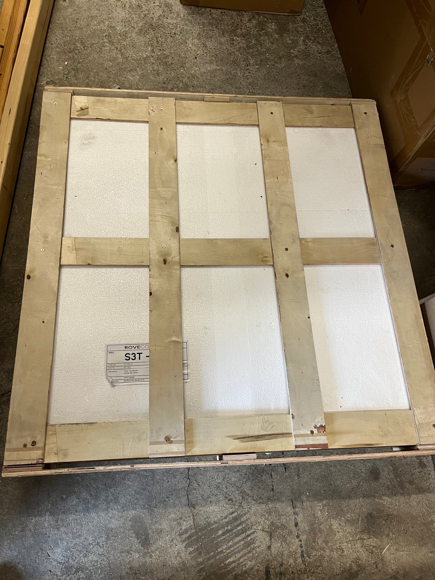 Rove Concepts Tulip Table Round - Carrara