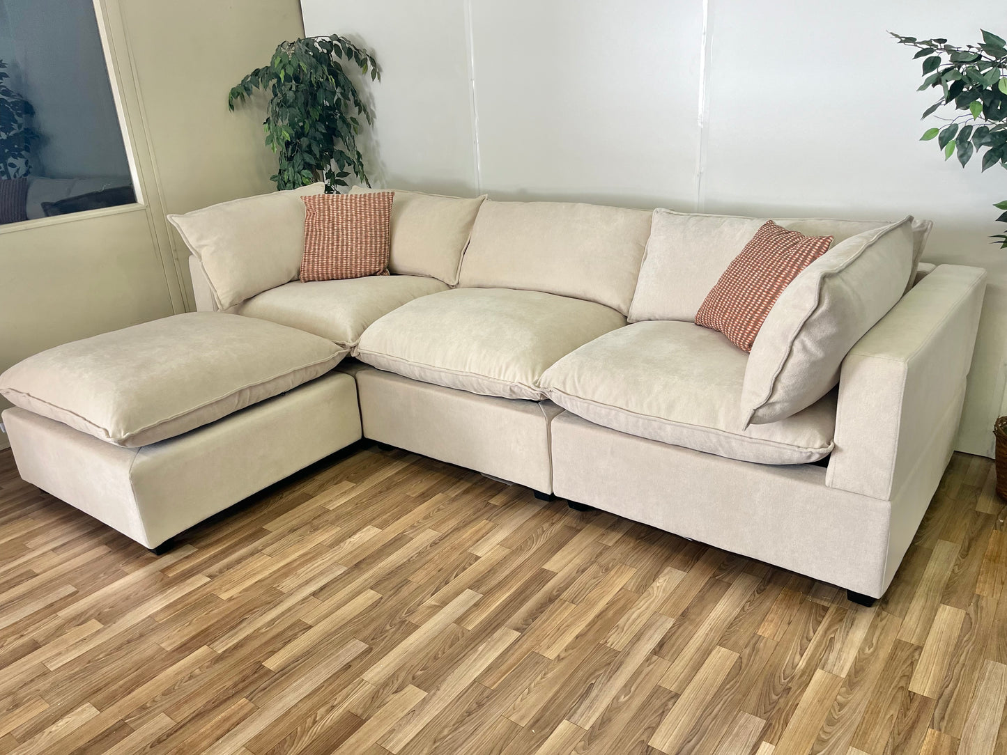 Bellamia Collections Luna Four Piece Sectional Couch