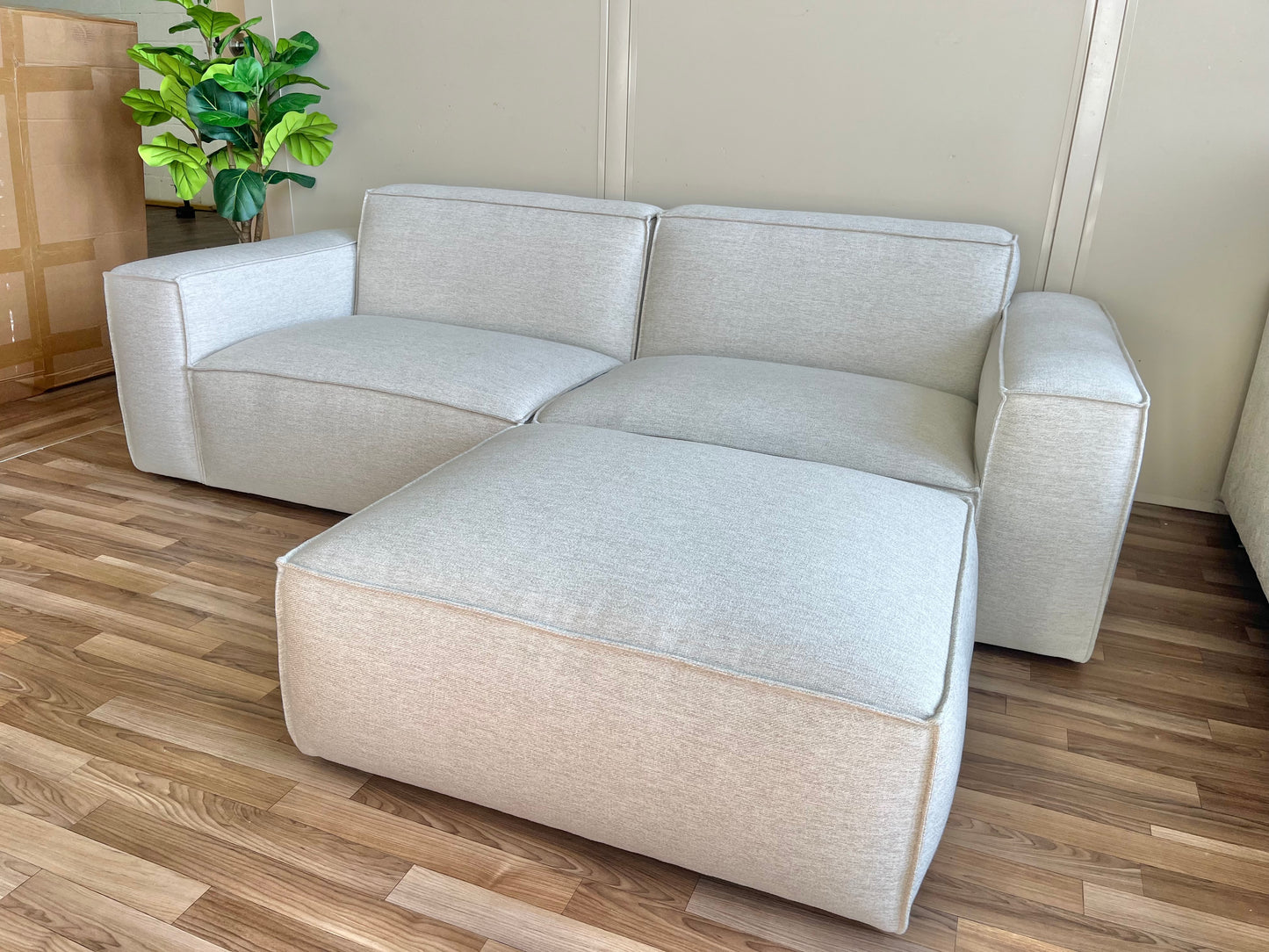 Castlery Jonathan Sofa and Ottoman