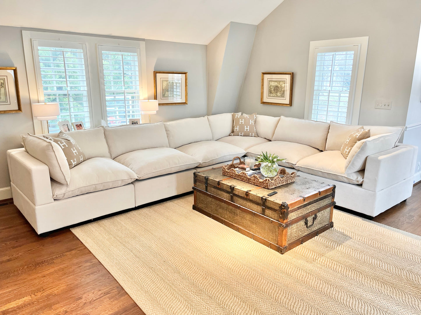 Bellamia Collections Luna Extended Corner Sectional