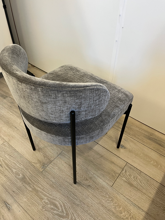 Interior Define Hollis Metal Framed Upholstered Chair