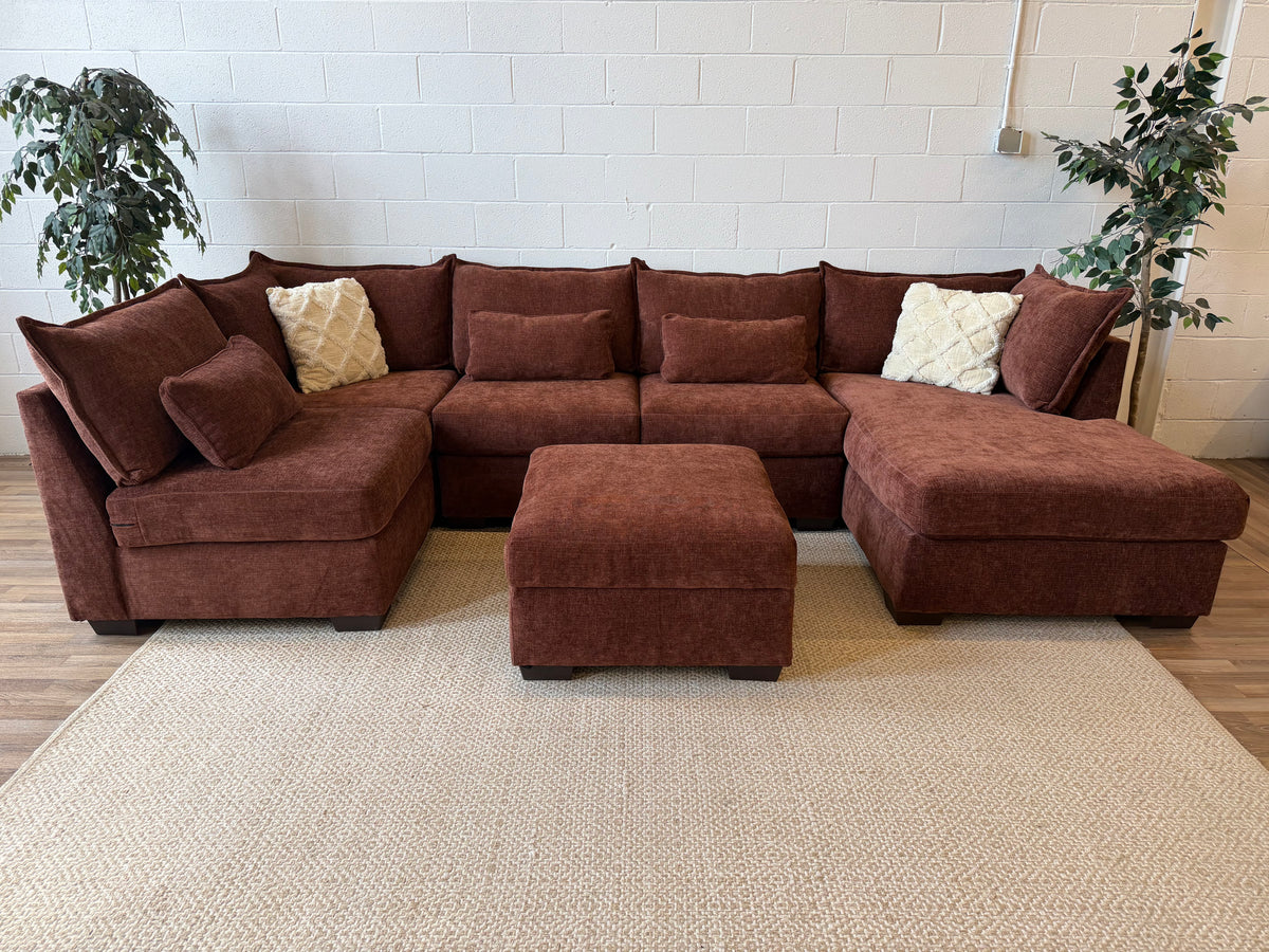 Ethan Modular Grand U-Shape Sectional Sofa