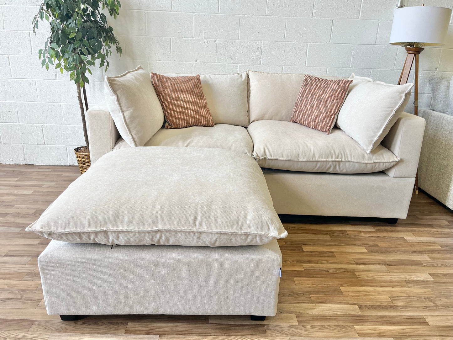 Bellamia Collections Luna Three Piece Sectional Couch