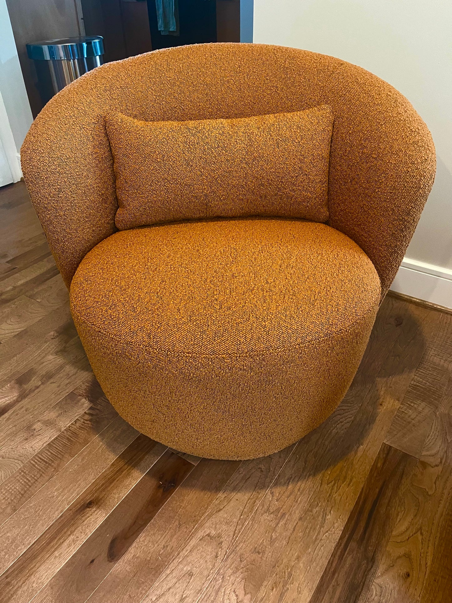 Castlery Avery Performance Boucle Swivel Armchairs (Set of Two)