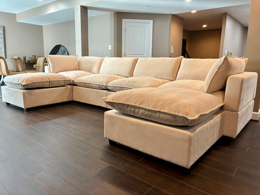 Bellamia Collections Luna Grand U-Shape Sectional Sofa