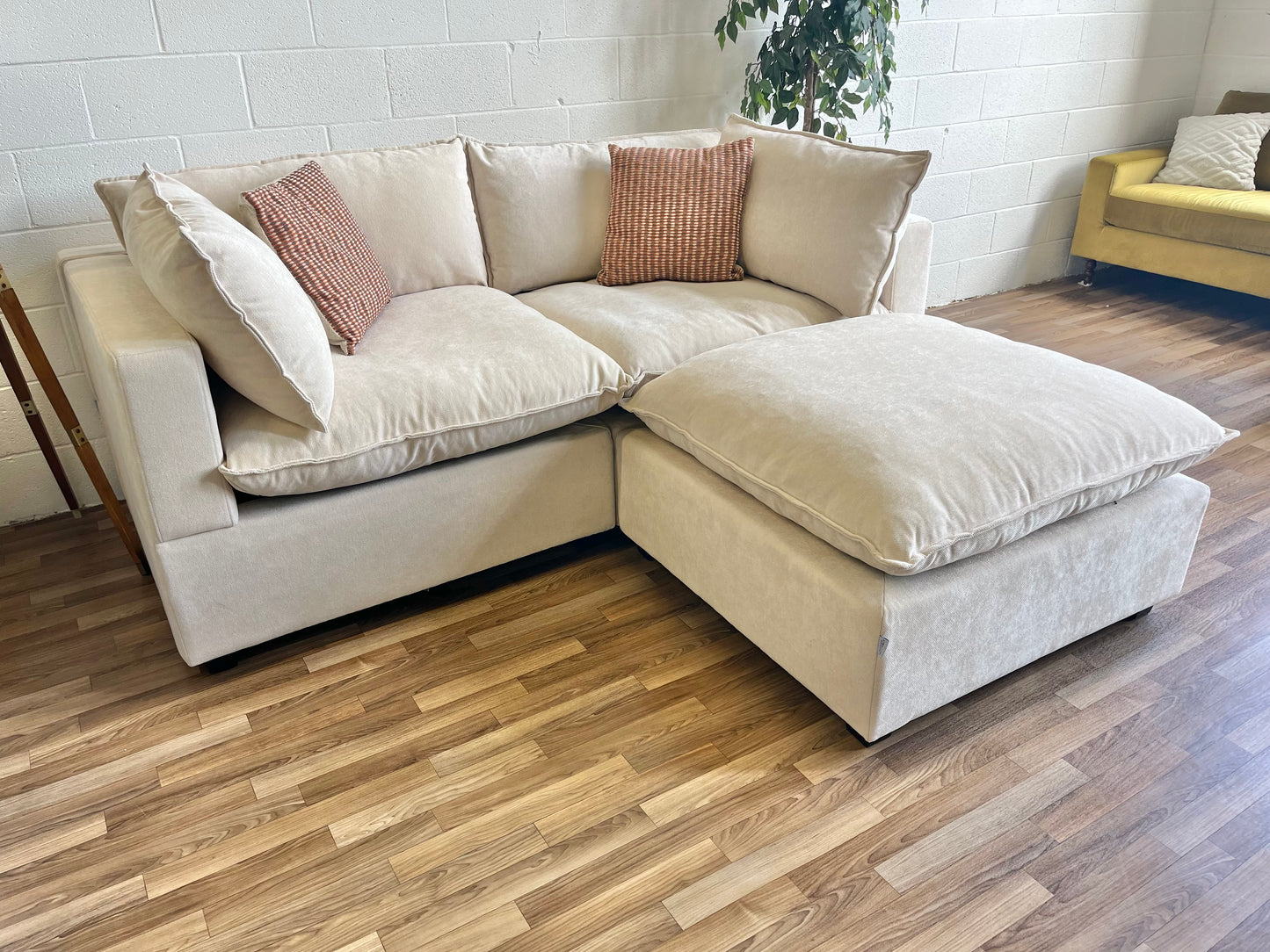 Bellamia Collections Luna Three Piece Sectional Couch