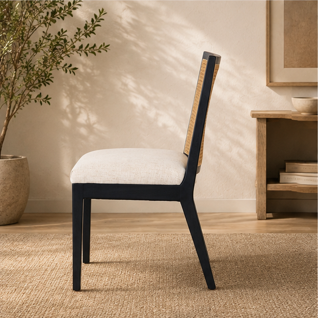 Four Hands Antonia Cane Armless Dining Chair