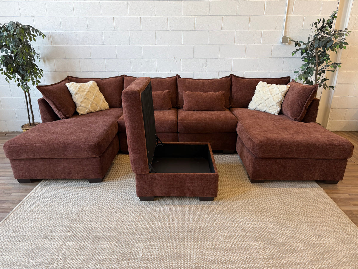 Ethan Modular Grand U-Shape Sectional Sofa