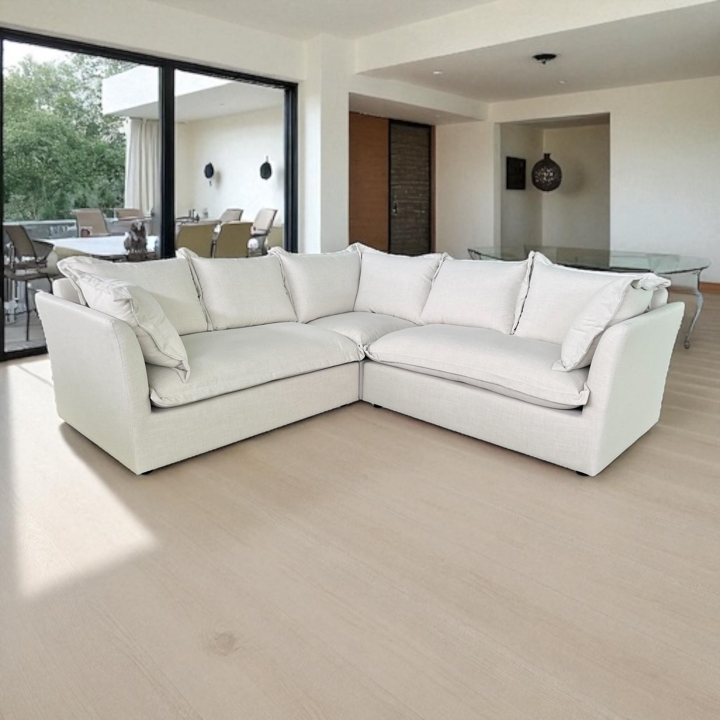Interior Define Skylar Corner Sectional Couch