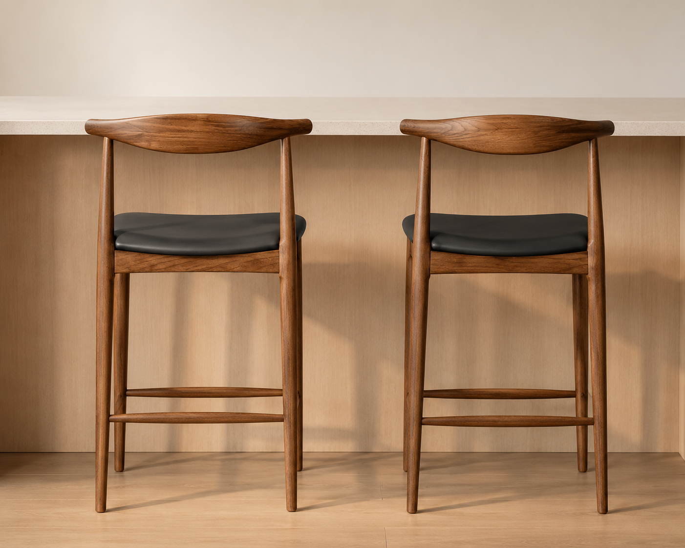 Rove Concepts Elbow Counter Stools (Set of 4)