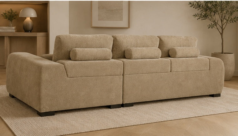 Octavia Upholstered Sectional Chaise Sofa