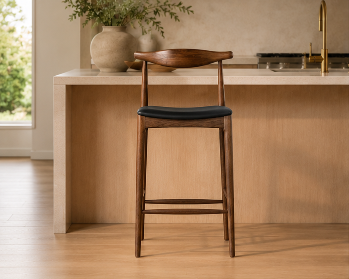 Rove Concepts Elbow Counter Stools (Set of 4)