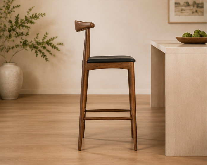 Rove Concepts Elbow Counter Stools (Set of 4)